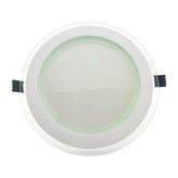 پنل توکار دورشیشه ای 16 وات گرد ایندوکوپ