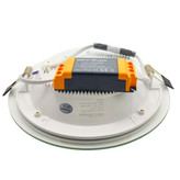 پنل توکار دورشیشه ای 16 وات گرد ایندوکوپ