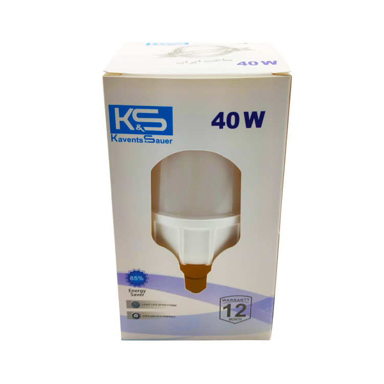 لامپ 40 وات LED مدل استوانه ای