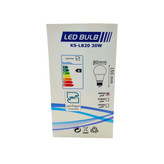 لامپ 20 وات LED مدل حبابی