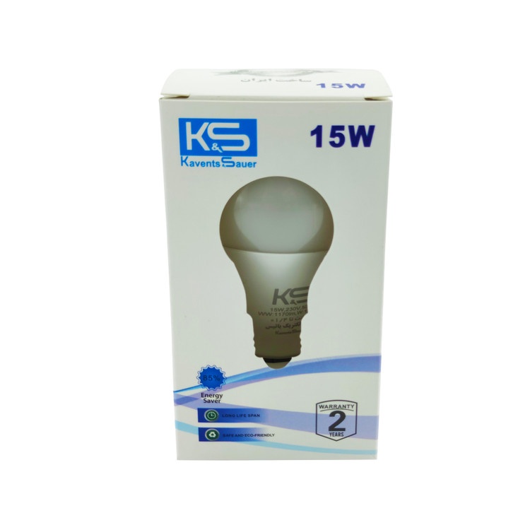 لامپ 15 وات LED مدل حبابی