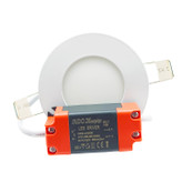 پنل توکار 3 وات مدل سرامیکی گرد برش 7 ایندوکوپ