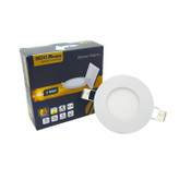 پنل توکار 3 وات مدل سرامیکی گرد برش 7 ایندوکوپ