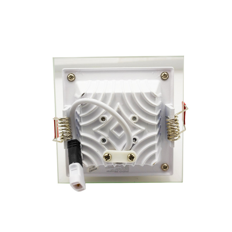 پنل توکار 6 وات مدل دورشیشه ای 7.5 ایندوکوپ