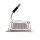 پنل توکار 6 وات مدل دورشیشه ای 7.5 ایندوکوپ