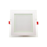 پنل توکار 12 وات مدل دورشیشه ای LED ایندوکوپ