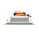 پنل توکار 12 وات مدل دورشیشه ای LED ایندوکوپ