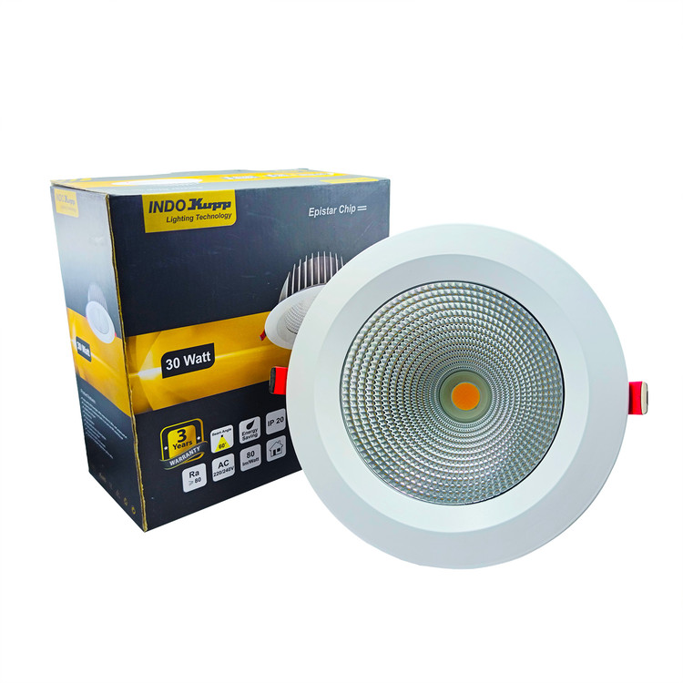 چراغ توکار 30 وات مدل COB برش 20.5 ایندوکوپ