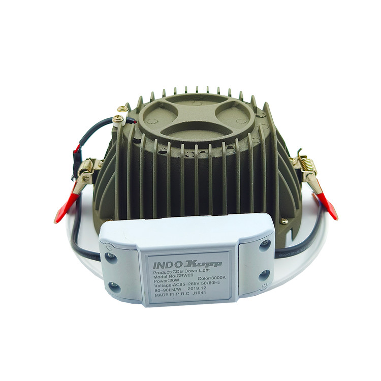 چراغ توکار 20 وات مدل COB برش 14.5 ایندوکوپ