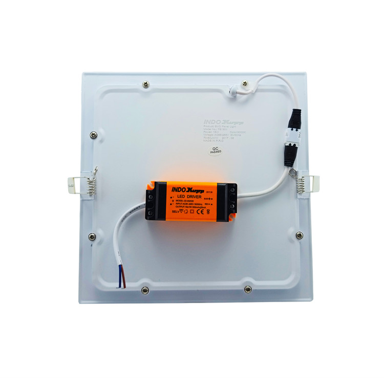 پنل توکار 18 وات مربع مدل سرامیکی برش 20.5 ایندوکوپ