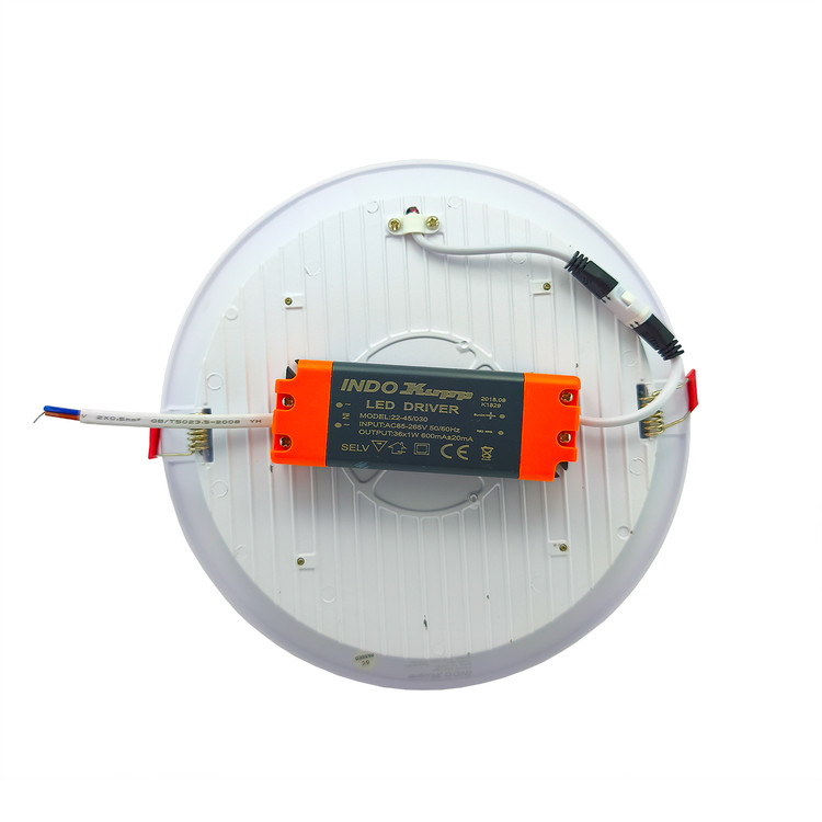 پنل توکار 36 وات مدل بک لایت برش 19cm ایندوکوپ