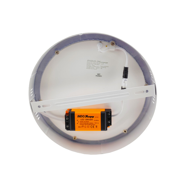 پنل روکار سقفی 18 وات گرد ایندوکوپ