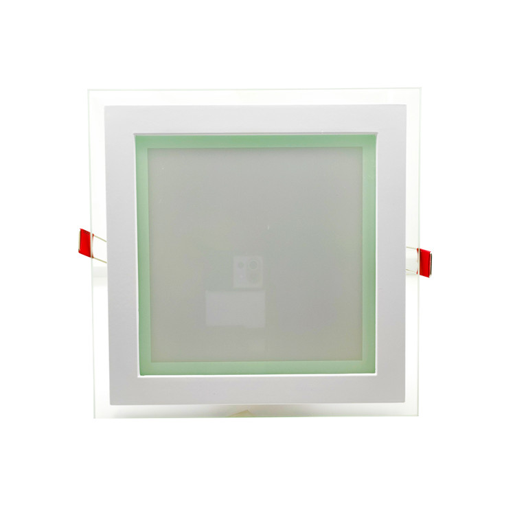 پنل توکار 18 وات مدل دورشیشه ای مربع ایندوکوپ