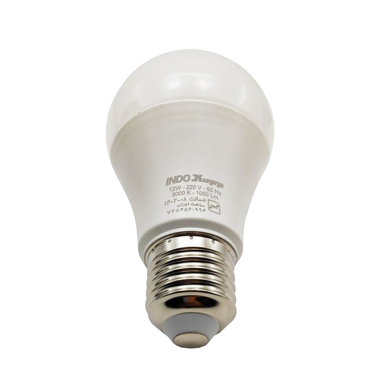 لامپ 12 وات LED مدل حبابی ایندوکوپ