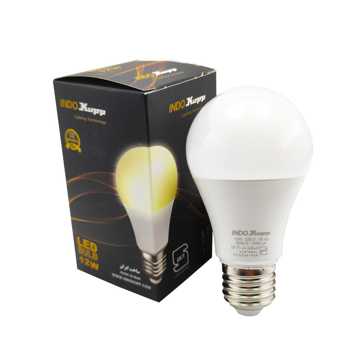 لامپ 12 وات LED مدل حبابی ایندوکوپ