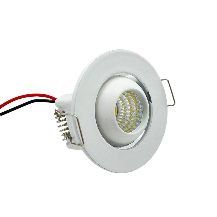 چراغ پارکتی 3 وات گرد چرخشی برش 4.5 بیکو