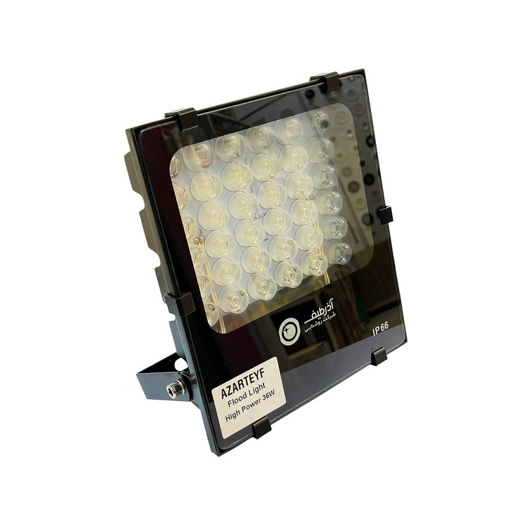 پرژکتور رنگی 36 وات لنزدار فول کالر RGB آذرطیف