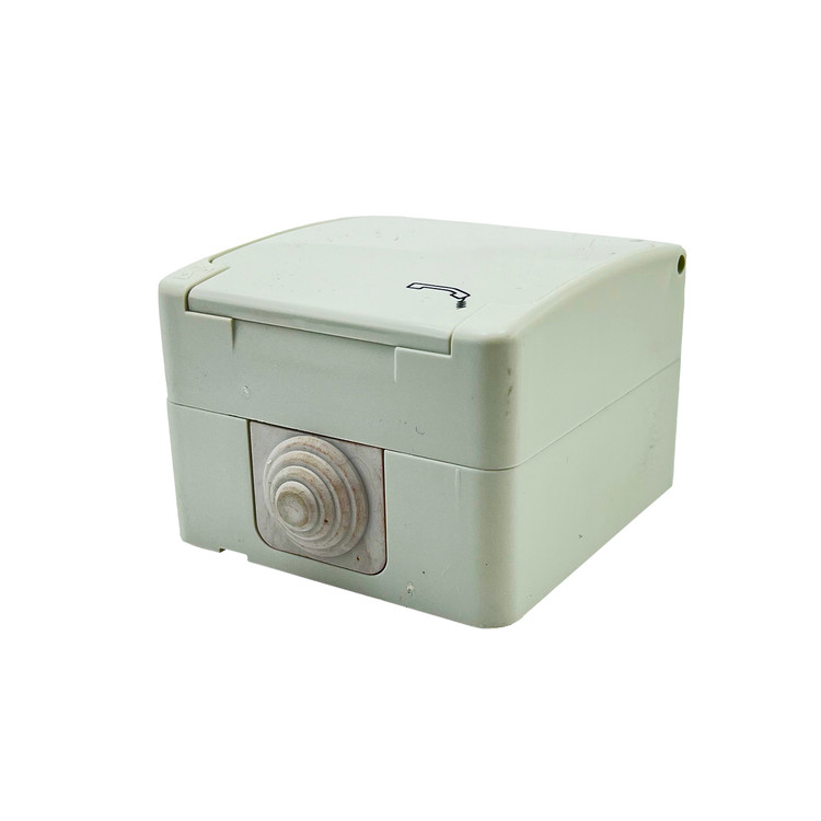 پریز تلفن تک سوکت بارانی روکار 220 ولت 16 آمپر