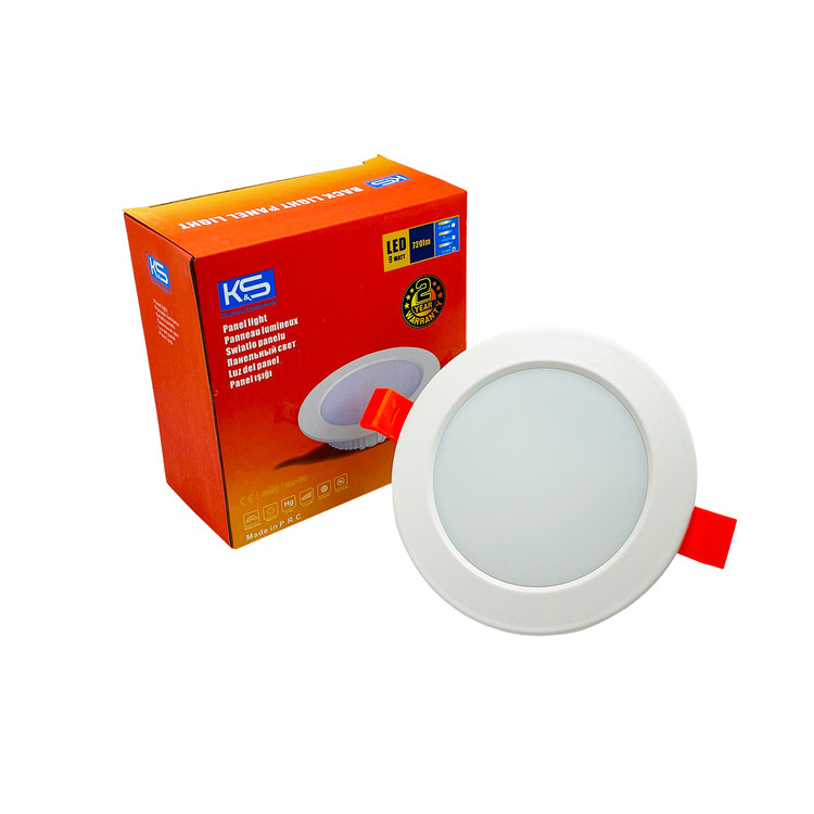 پنل بک لایت 9 وات توکار برش 9.5