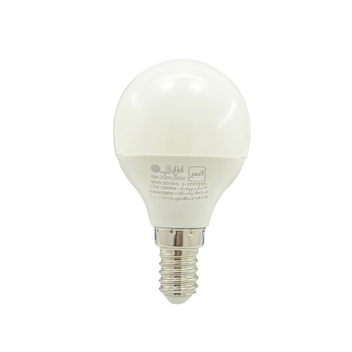 لامپ حبابی 5 وات E14 LED افراتاب