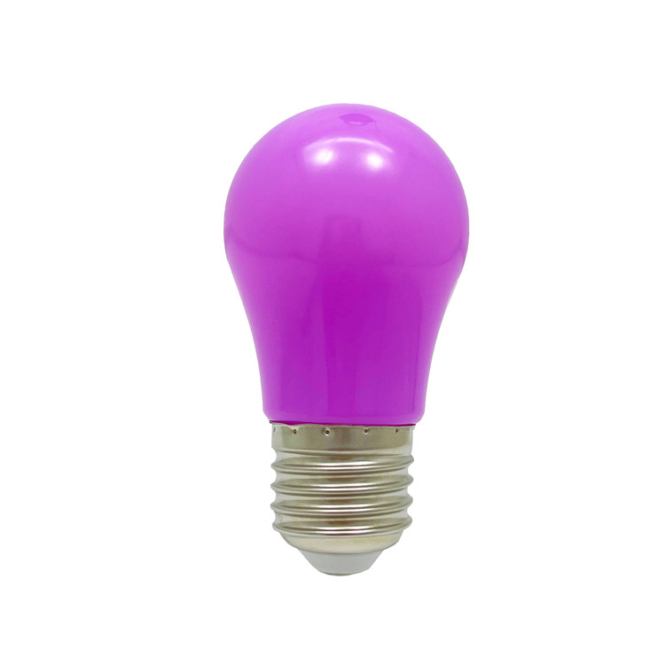 لامپ 3 وات LED مدل حبابی رنگی E27