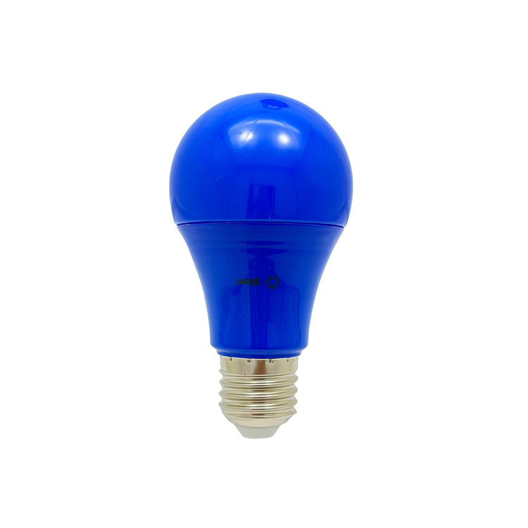 لامپ 9 وات LED مدل حبابی آبی E27