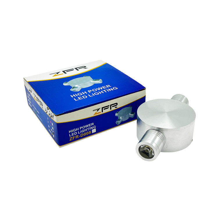 دکوراتیو دوطرفه گرد 2 وات