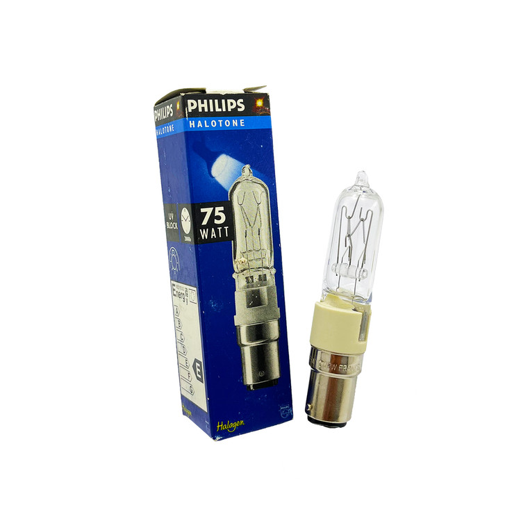لامپ هالوژن 230 ولت 75 وات پایه خاری