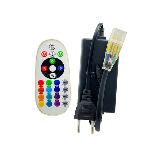 ریموت کنترل RGB ریسه شلنگی