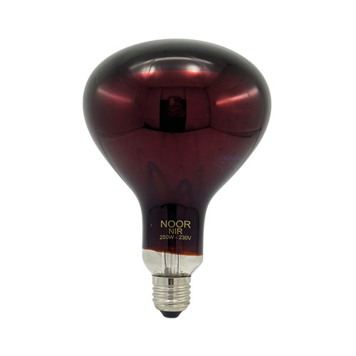 لامپ مادون قرمز 220 ولت 250 وات E27 نور