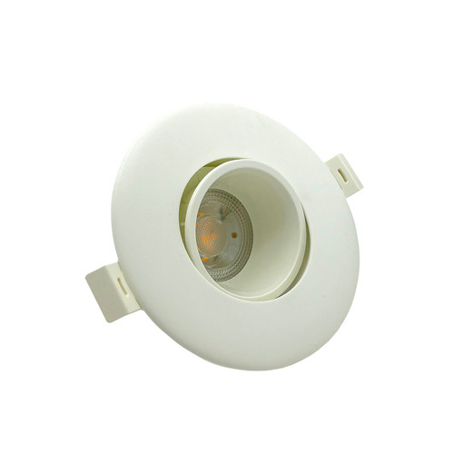 قاب هالوژن گرد برش 7 سفید مدل عمیق چرخشی