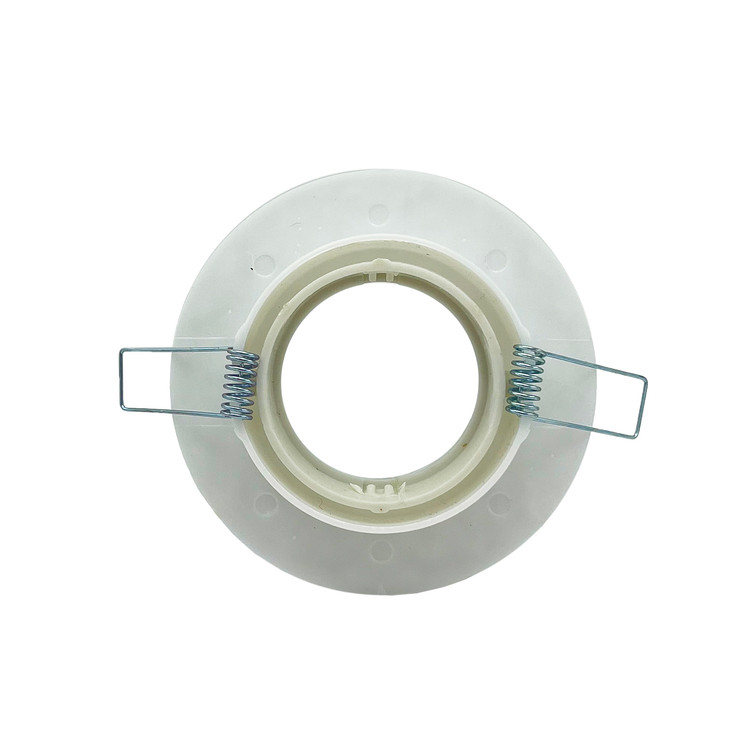 قاب هالوژن گرد برش 7 سفید طرح دار