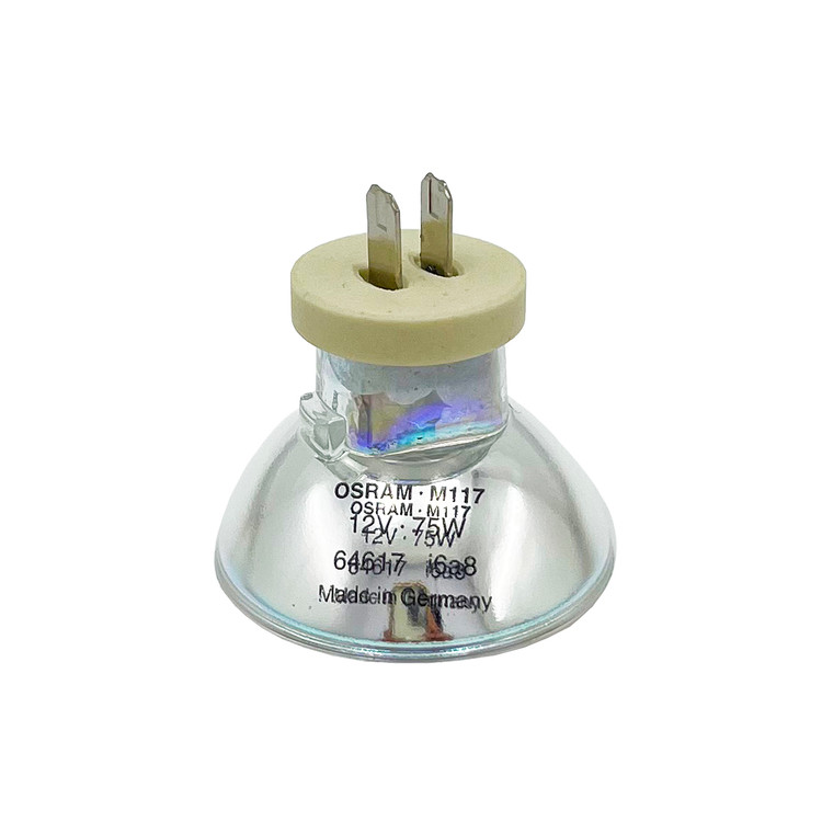 لامپ هالوژن کاسه ای 12 ولت 75 وات پایه تیغه ای