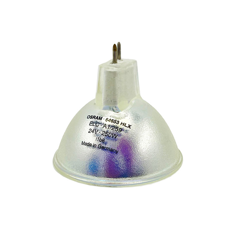 لامپ هالوژن کاسه ای 24 ولت 250 وات پایه سوزنی