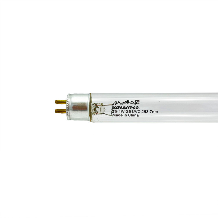 لامپ مهتابی یو وی سی (UV-C) 4 وات پایه G5