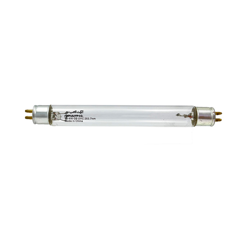 لامپ مهتابی یو وی سی (UV-C) 4 وات پایه G5