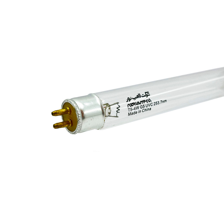 لامپ مهتابی یو وی سی (UV-C) 4 وات پایه G5