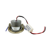 چراغ هالوژن توکار 3 وات برش 7.5 لنزدار فلزی