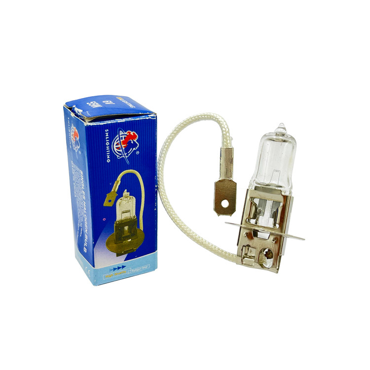 لامپ هالوژن چراغ قوه 6 ولت 55 وات سیم دار