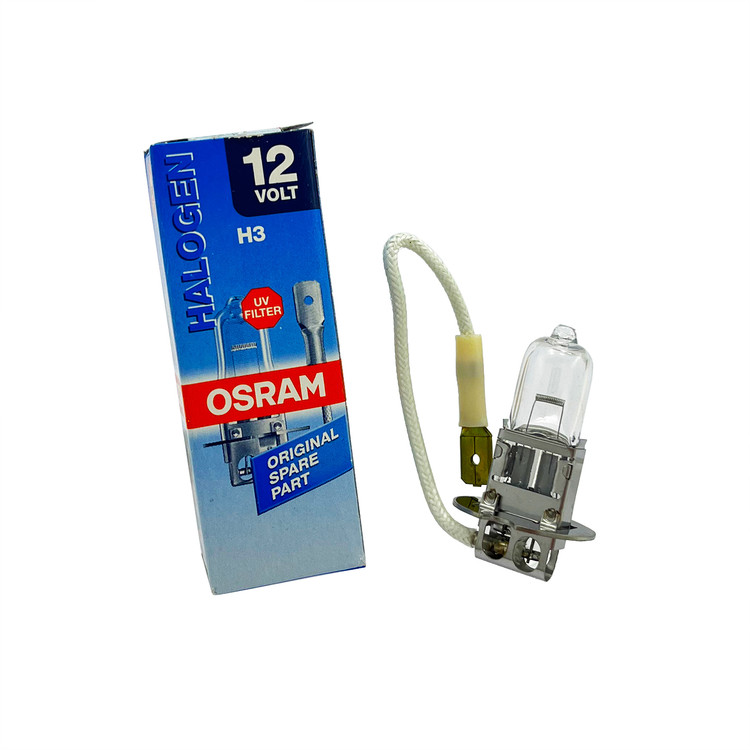 لامپ هالوژن چراغ قوه 12 ولت 55 وات سیم دار