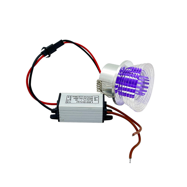 چراغ هالوژن 1 وات توکار کریستالی برش 3.5