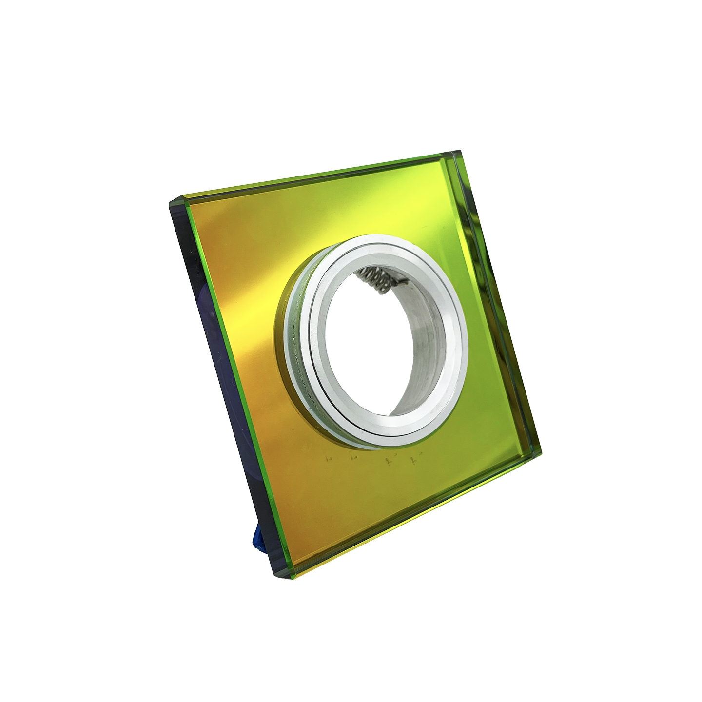 قاب هالوژن مربع کریستالی برش 6 کد 7003 Multi Colour