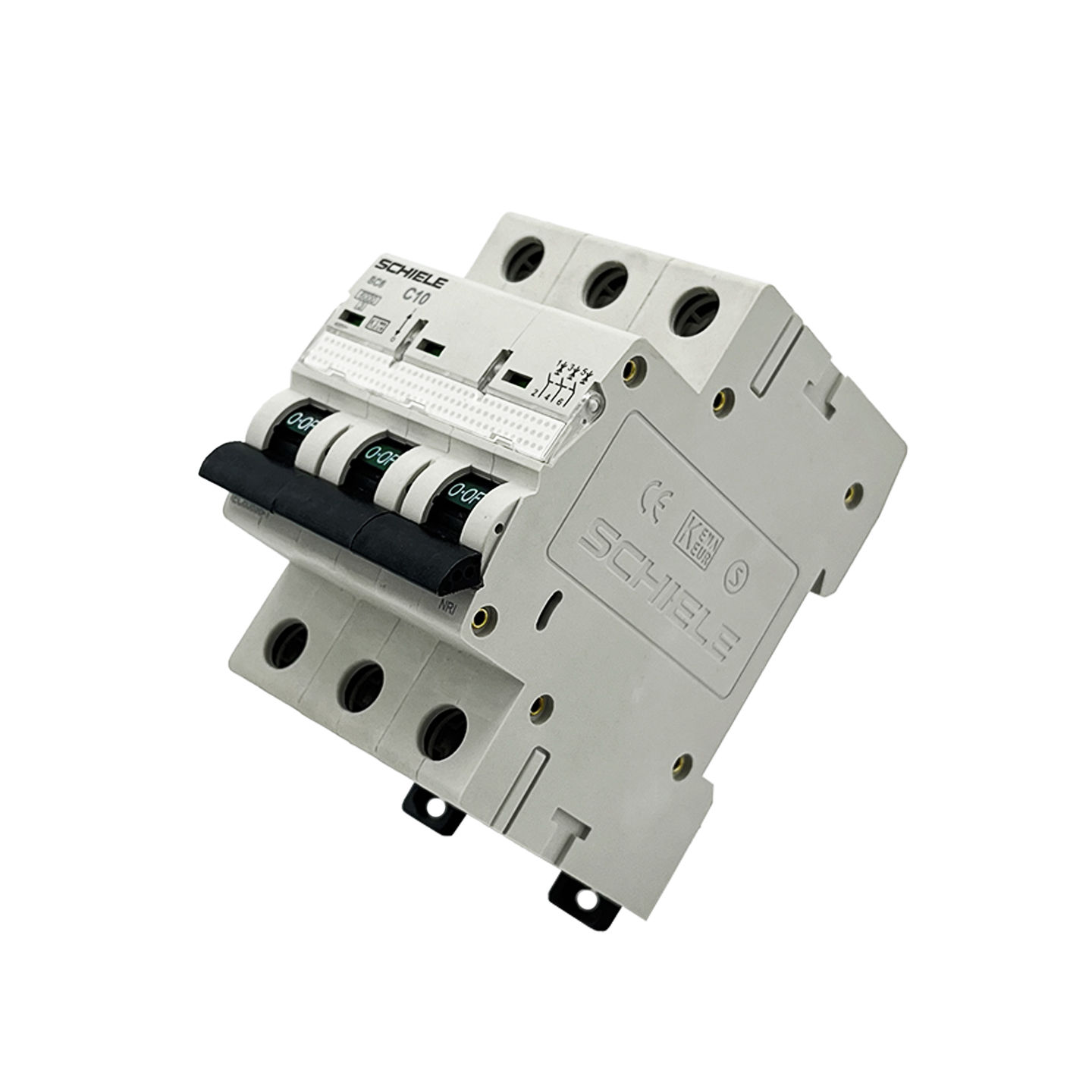 کلید مینیاتوری شیله سه فاز 10 آمپر 6 کیلو آمپر تیپ C کد SC6-3C10