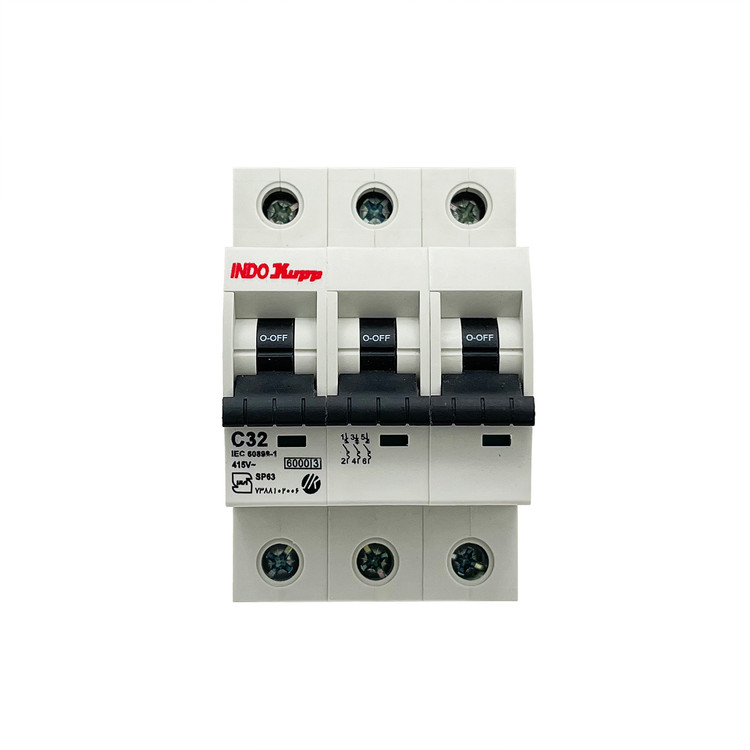 کلید مینیاتوری ایندوکوپ سه فاز 32 آمپر