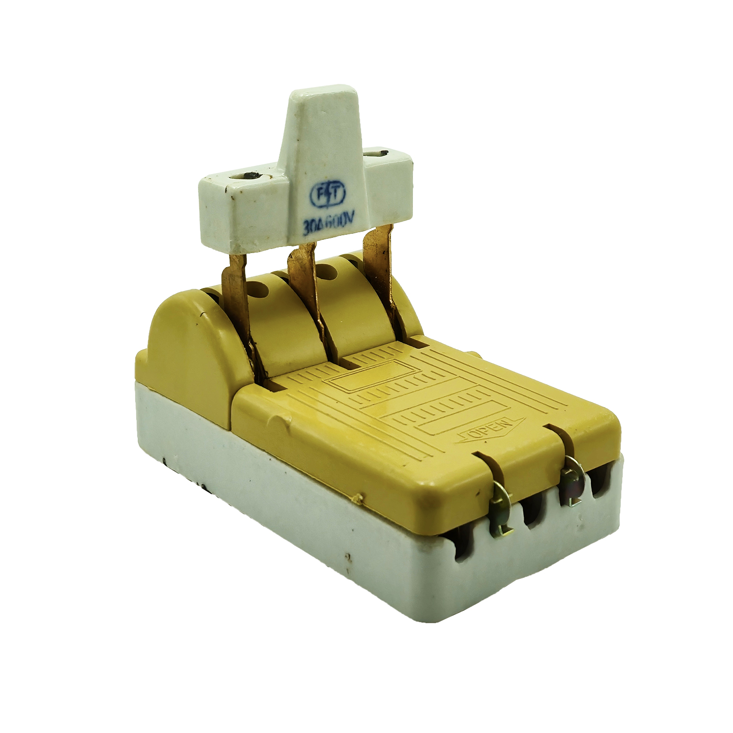 کلید چاقویی یکطرفه 30 آمپر 600 ولت 3 فاز KNIFE SWITCH