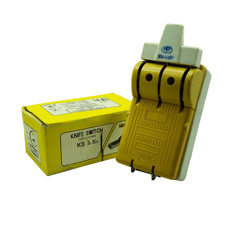 کلید چاقویی یکطرفه 30 آمپر 600 ولت 3 فاز