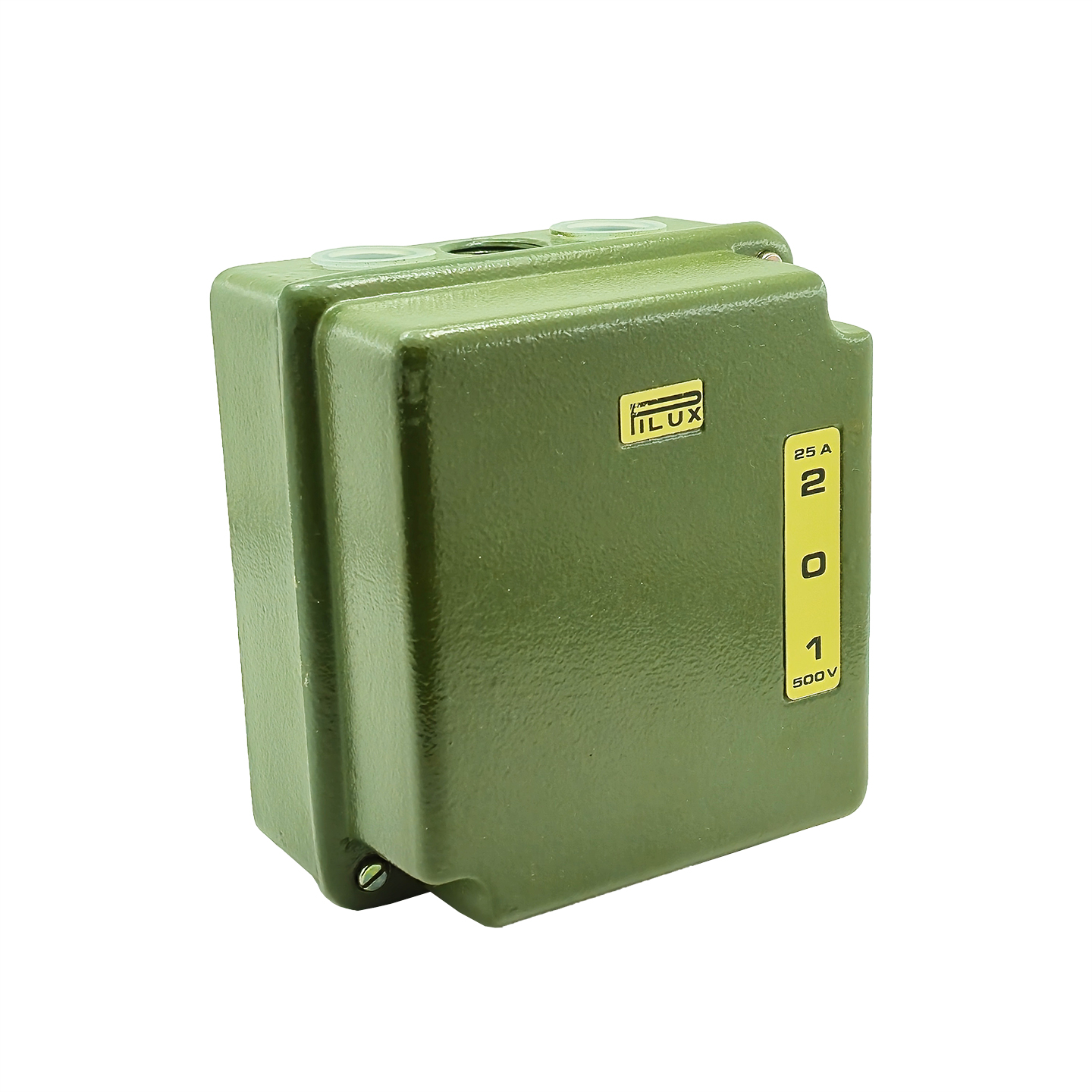 کلید چدنی دو طرفه 01-02 سه فاز 25 آمپر 500 ولت PILUX