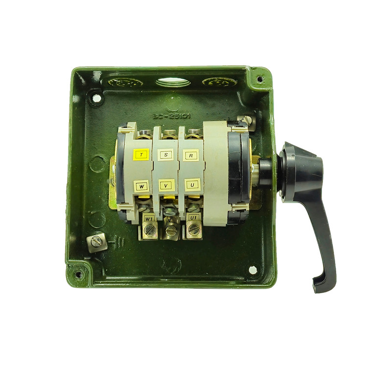 کلید چدنی دو طرفه 01-02 سه فاز 25 آمپر