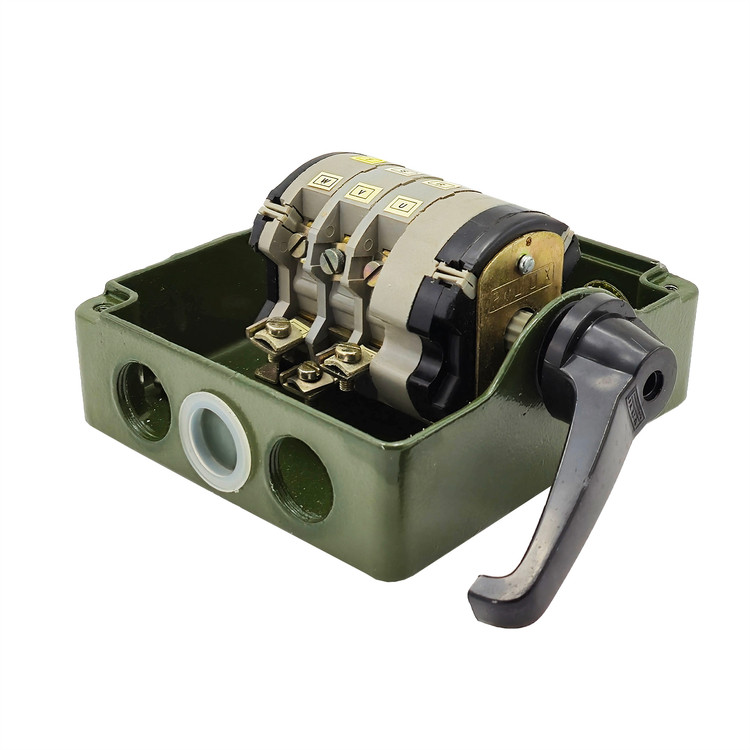 کلید چدنی دو طرفه 01-02 سه فاز 25 آمپر