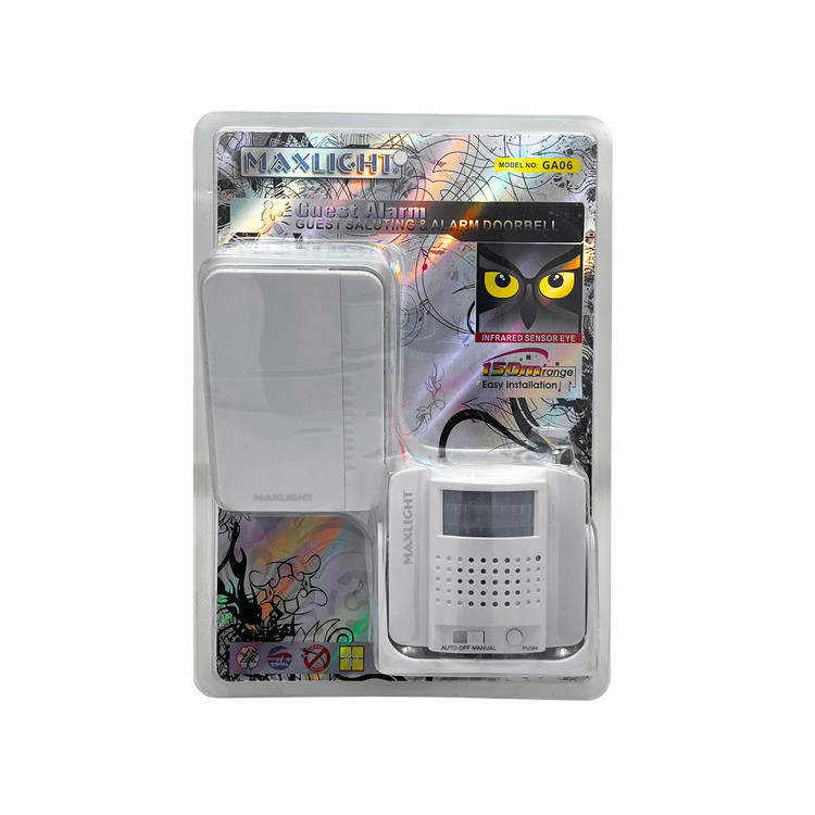 زنگ اخبار بیسیم (سنسور چشمی) مکس لایت